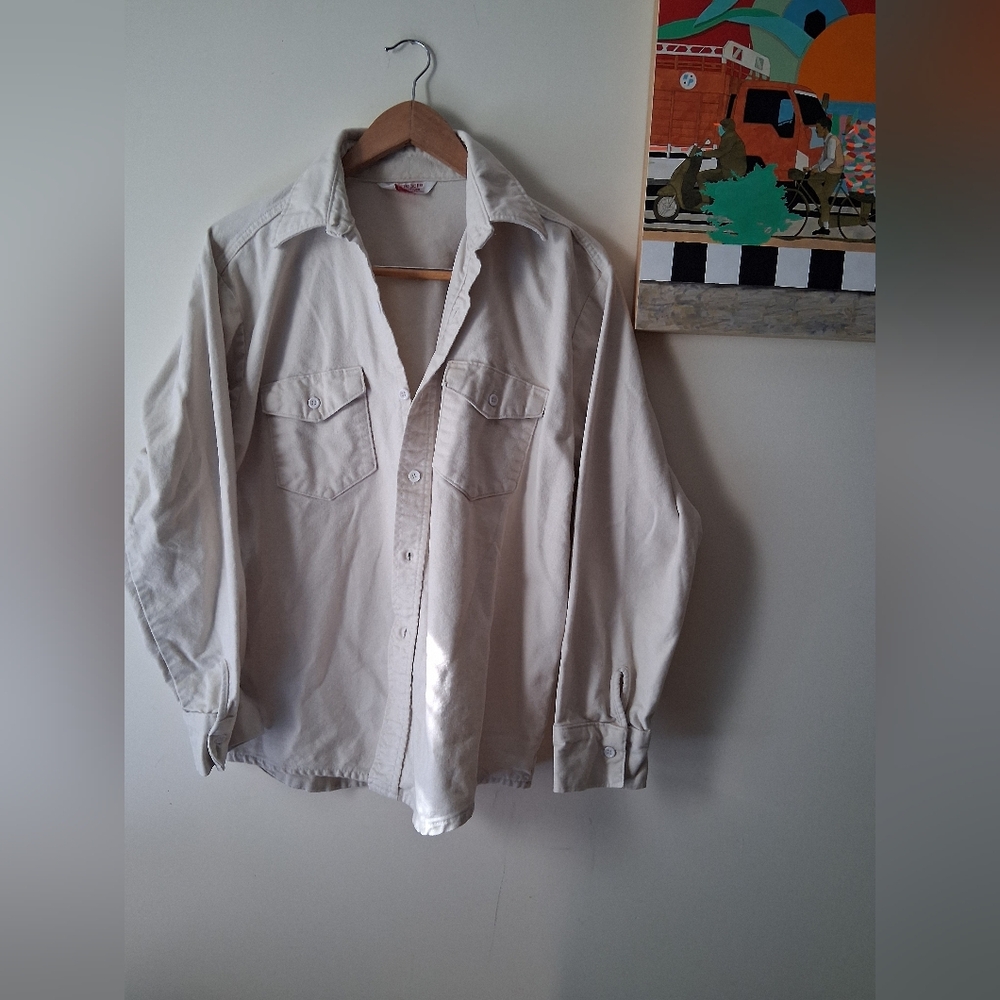 Men's Cream Shirt